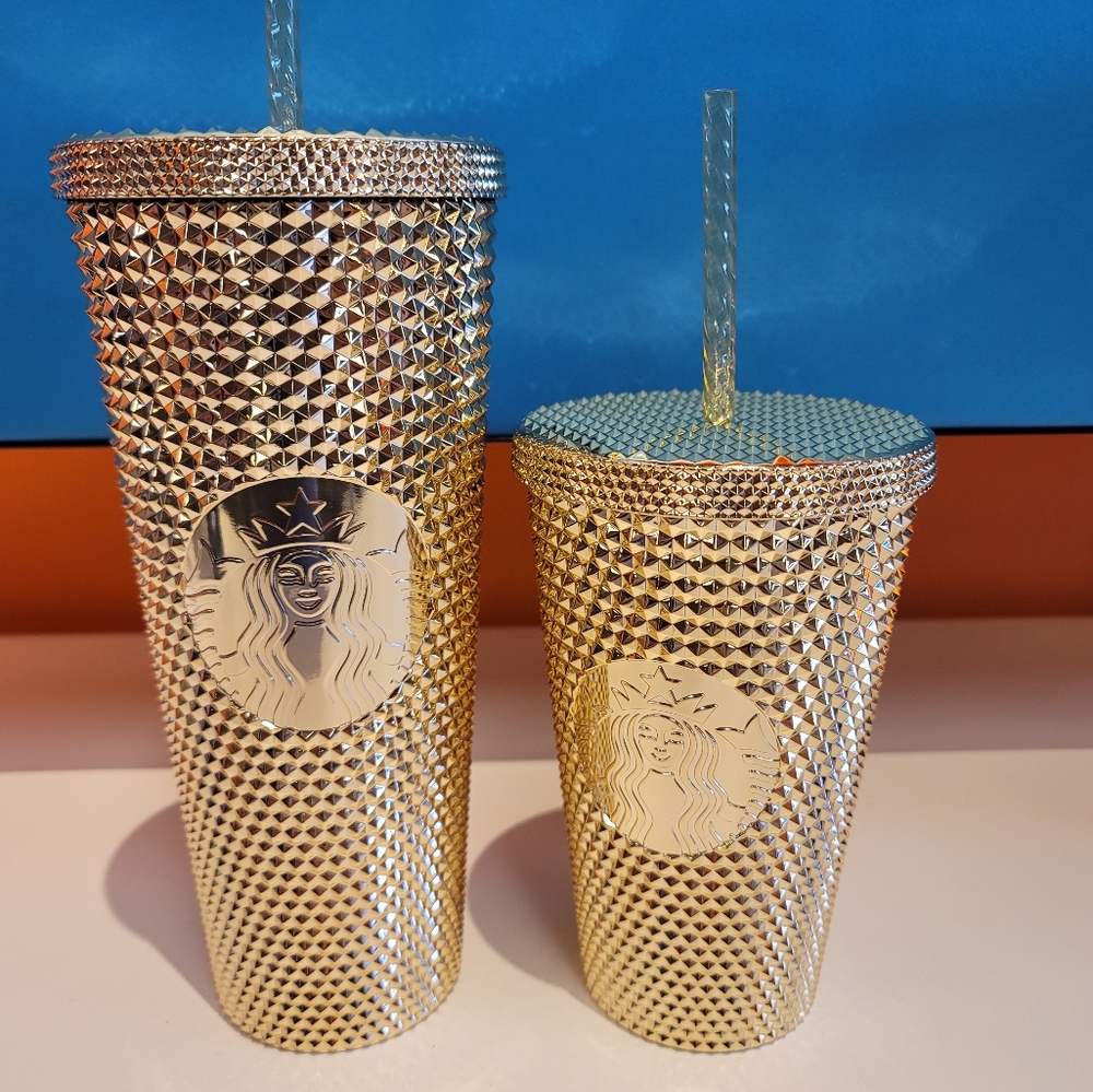 2022 Starbucks Gold Studded Cups